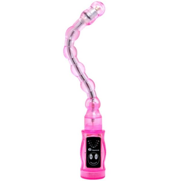 Baile Distortion Triple — Anal Vibrator, Pink — view 5