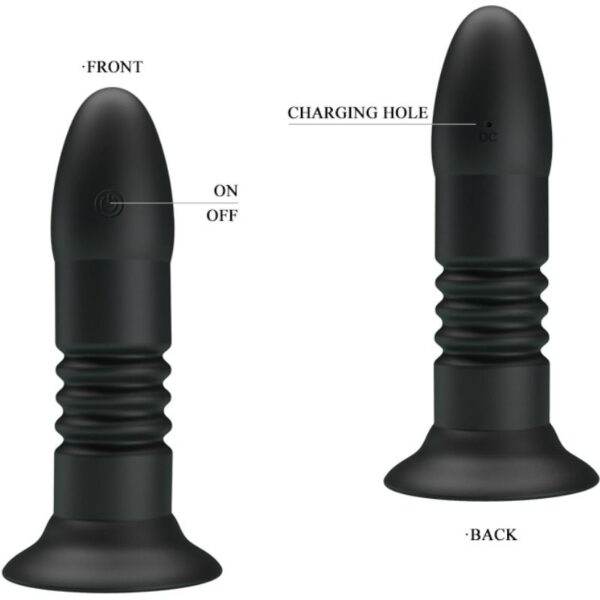 Pretty Love Magic Jinger — Vibrating Butt Plug, Remote Control — Anal — view 7