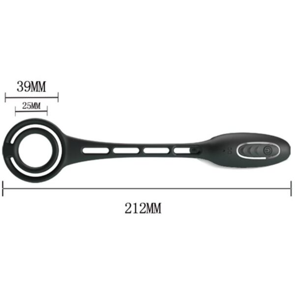 Pretty Love — Prostate Vibrator, Rechargeable — Cock Rings — view 9