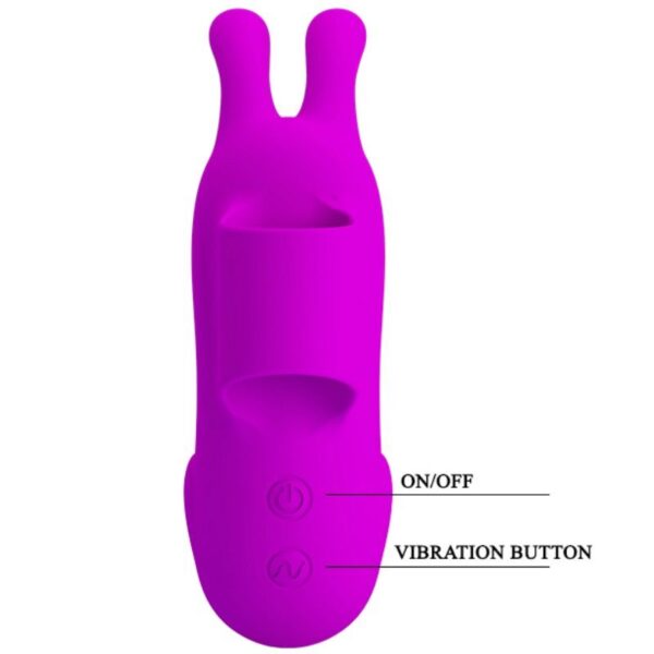 Pretty Love Smart Rabbit Thimble — Finger Vibrator, Rechargeable — Clitoral Stimulators — view 3