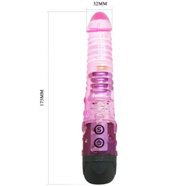 Baile Give You Lover — Vibrator, Waterproof, Pink — Classic Vibrators — view 6