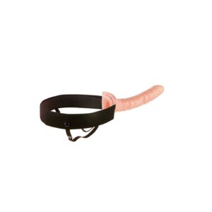 Fetish Fantasy Series Dream — Hollow Strap-On, 25 cm, Natural — Hollow Strap-Ons — view 3