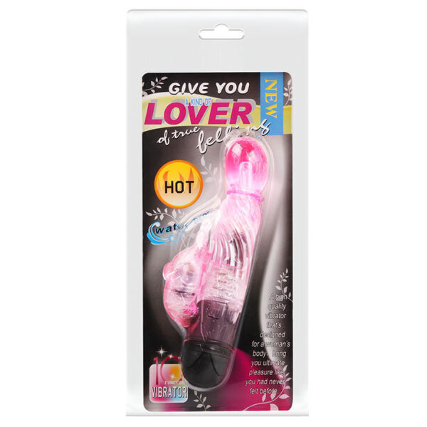 Baile Kind of Lover — Rabbit Vibrator, Waterproof, Pink — Rabbit Vibrators — view 8
