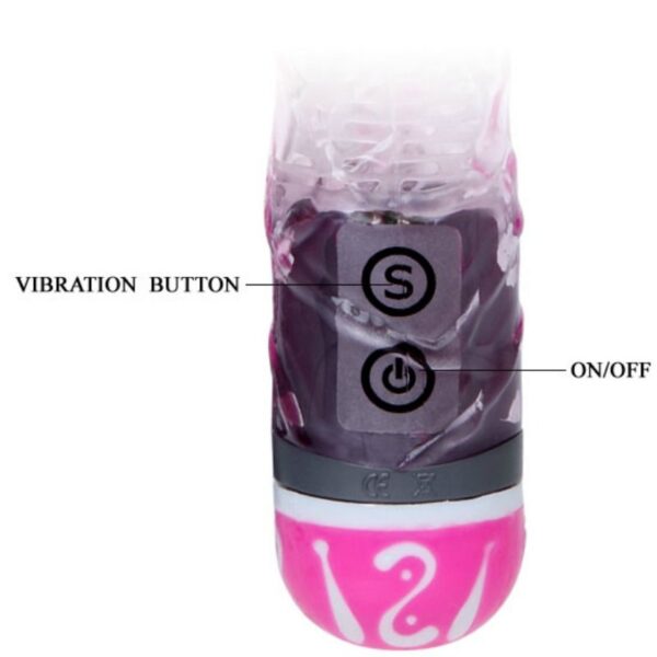 Baile Multispeed — Rabbit Vibrator, Pink — Rabbit Vibrators — view 6
