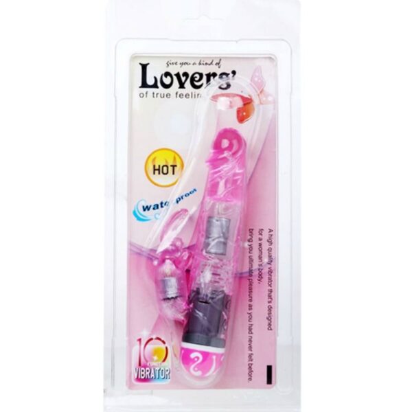 Baile Multispeed — Rabbit Vibrator, Pink — Rabbit Vibrators — view 9
