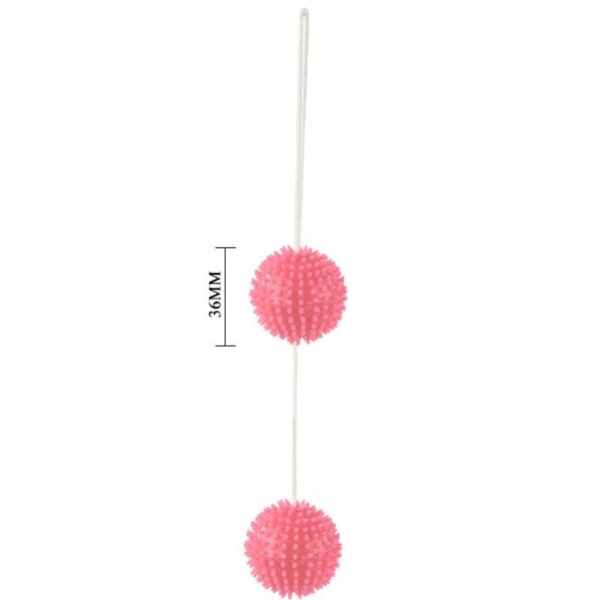 Baile Deeply Pleasure — Kegel Balls, Pink — Ben Wa Balls — view 5