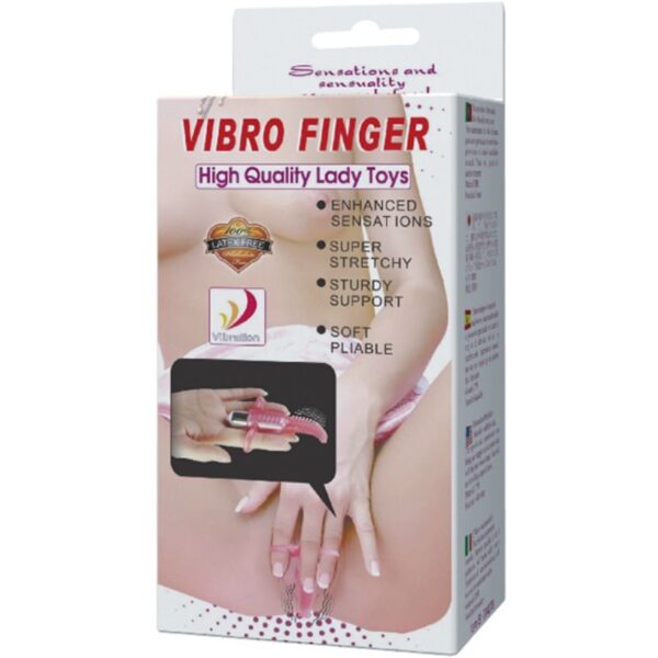 Baile Vibro Thimble — Finger Vibrator, Pink — Clitoral Stimulators — view 9