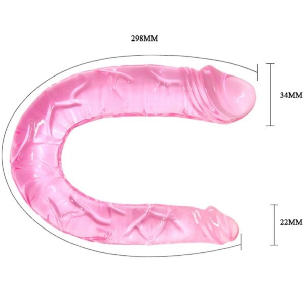 Baile Double Dong — Double Dildo, 30.5 cm, Pink — Dildos — view 3
