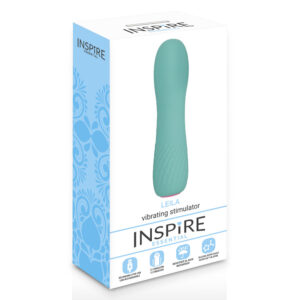 Inspire Essential Leila — Vibrator, Waterproof, Turquoise — Classic Vibrators — view 2
