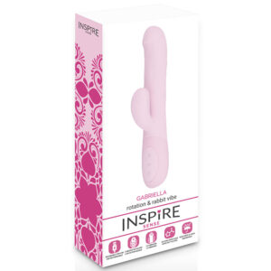 Inspire Sense Gabriella — Rabbit Vibrator, Waterproof, Soft Pink — Clitoral Stimulators — view 2