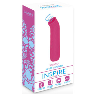 Inspire Suction Winter — Air Pulse Stimulator, Rechargeable, Pink — Clitoral Stimulators — view 3