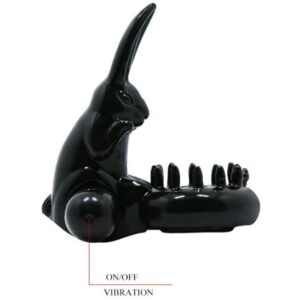 Baile Sweet Ring — Vibrating Cock Ring, Black — Clitoral Toys — view 4