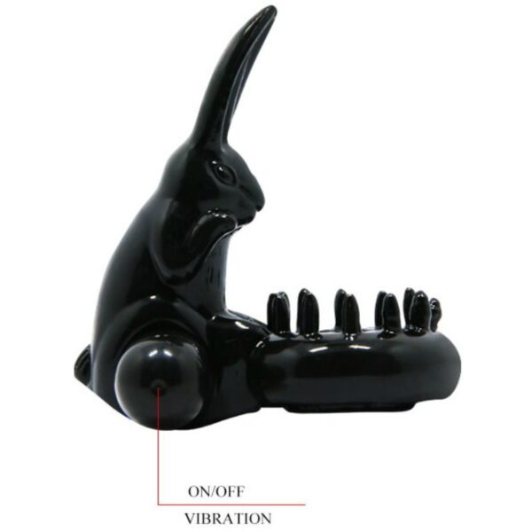 Baile Sweet Ring — Vibrating Cock Ring, Black — Clitoral Toys — view 4