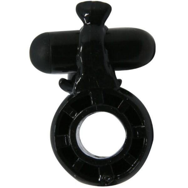 Baile Sweet Ring Dolphin — Vibrating Cock Ring, Black — Clitoral Stimulators — view 4