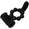 Baile Sweet Ring Double — Vibrating Cock Ring, Black — Clitoral Toys