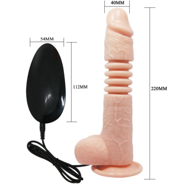Baile Thunder Up — Thrusting Vibrator, Remote Control — Realistic Vibrators — view 6