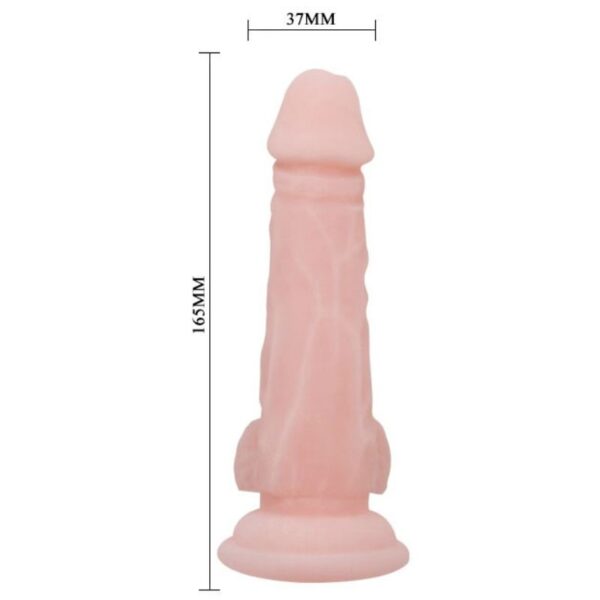 Baile Super Dildo — Realistic Dildo, 16.5 cm, Natural — Dildos — view 2