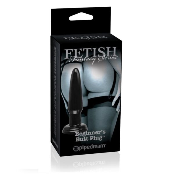 Fetish Fantasy Series Beginners — Butt Plug, 9 cm, Jelly — Anal — view 2