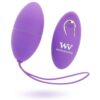 Womanvibe Alsan — Vibrating Egg, Remote Control, Purple — Remote Control Vibrators