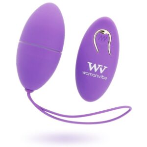 Womanvibe Alsan — Vibrating Egg, Remote Control, Purple — Remote Control Vibrators
