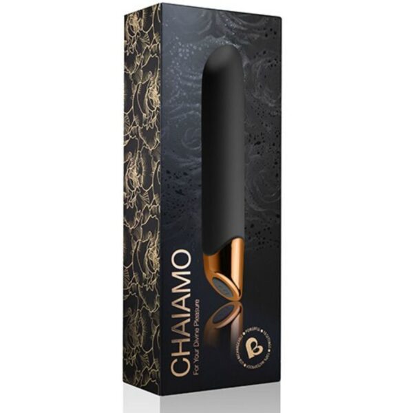 Rocks-Off Chaiamo — Vibrator, Waterproof, Black — Classic Vibrators — view 2