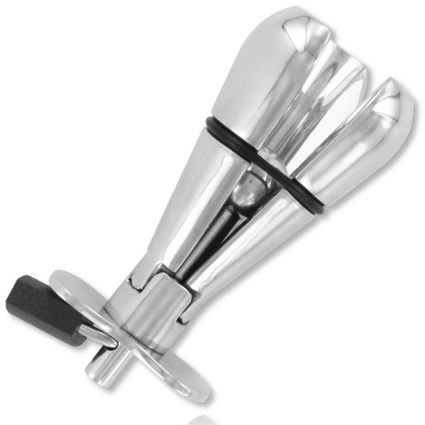 Metal Hard Lock — Butt Plug, Stainless Steel, 12.8 cm — Anal — view 2