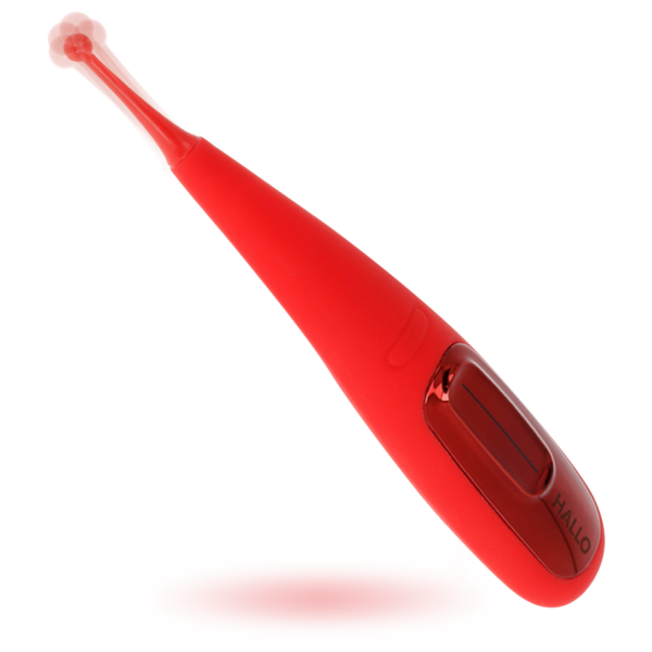 Hallo Focus — Clitoral Vibrator, Waterproof, Red — Clitoral Stimulators