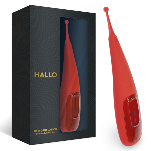 Hallo Focus — Clitoral Vibrator, Waterproof, Red — Clitoral Stimulators — view 3
