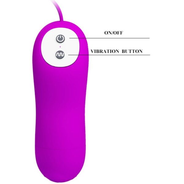 Pretty Love Irma Double — Vibrating Egg, Silicone — Clitoral Toys — view 6