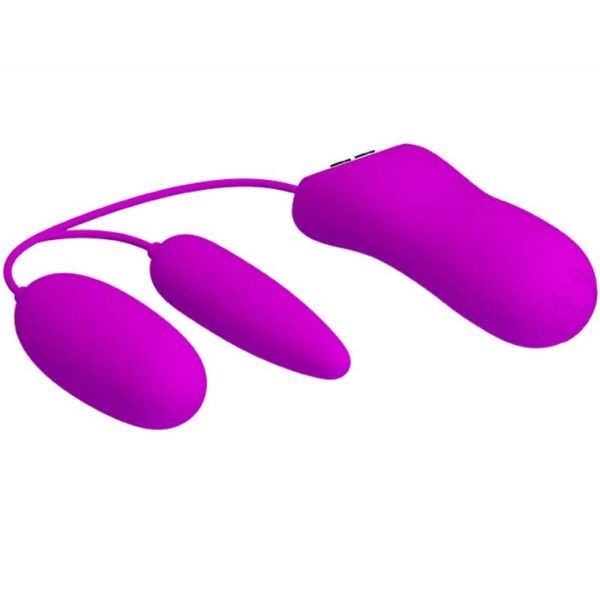 Pretty Love Irma Double — Vibrating Egg, Silicone — Clitoral Toys — view 3
