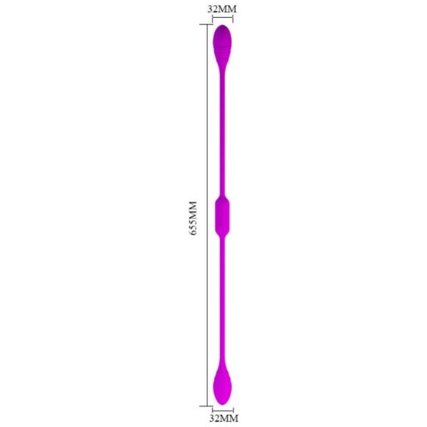 Pretty Love Dream Lovers Whip — Couples Vibrator, Rechargeable — view 4