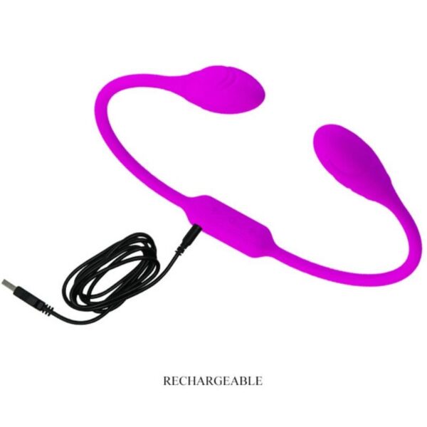 Pretty Love Dream Lovers Whip — Couples Vibrator, Rechargeable — view 6
