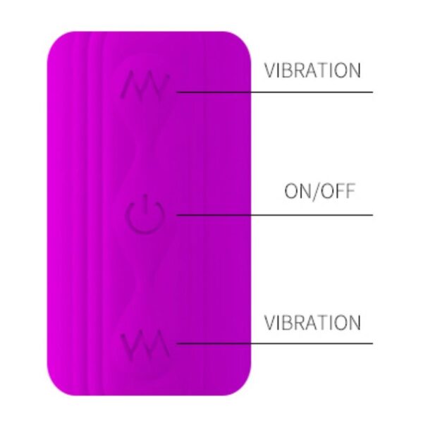 Pretty Love Dream Lovers Whip 2 — Couples Vibrator, Rechargeable — view 5