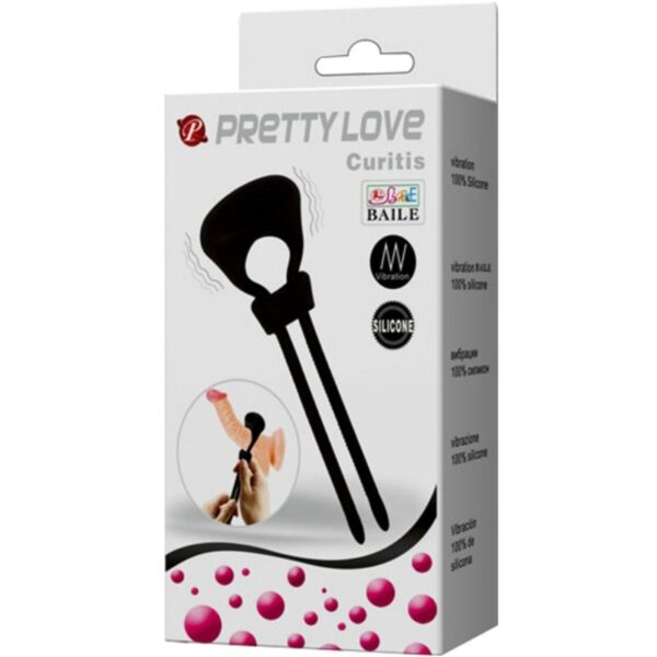Pretty Love Curitis — Vibrating Cock Ring, Adjustable — Cock Rings — view 2
