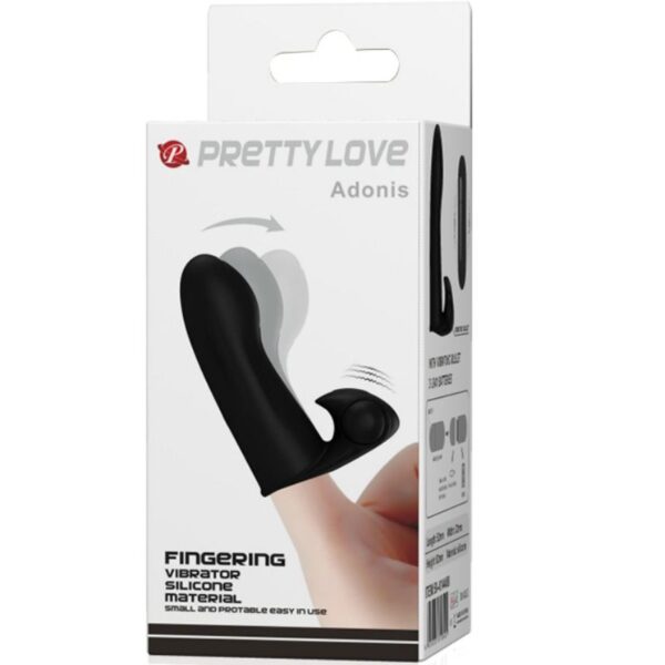 Pretty Love Adonis — Finger Vibrator, Silicone — Clitoral Stimulators — view 8