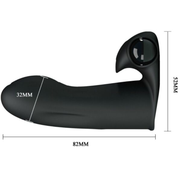 Pretty Love Adonis — Finger Vibrator, Silicone — Clitoral Stimulators — view 7