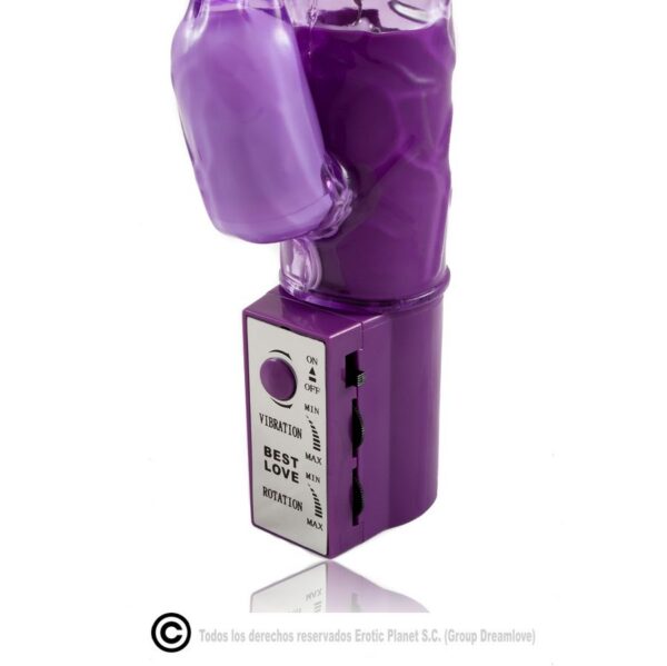 Baile Superstimulator — Rabbit Vibrator, Lilac — Hi-Tech Vibrators — view 3