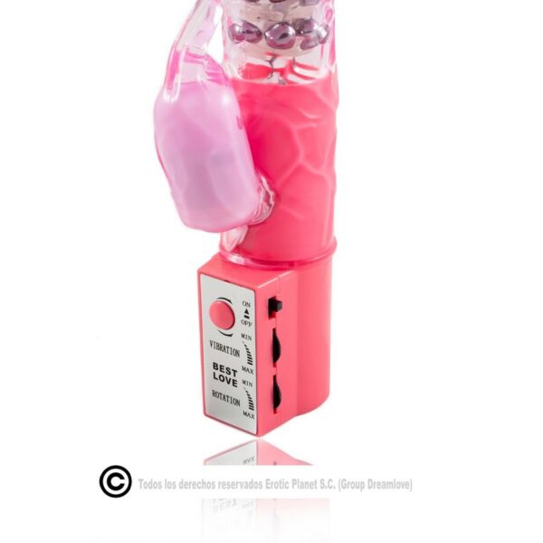 Baile Superstimulator — Rabbit Vibrator, Pink — Hi-Tech Vibrators — view 3