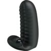 Pretty Love Abbott — Finger Vibrator, Silicone, Black — Clitoral Stimulators