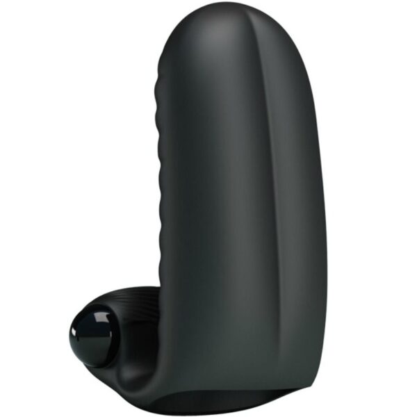 Pretty Love Abbott — Finger Vibrator, Silicone, Black — Clitoral Stimulators — view 4
