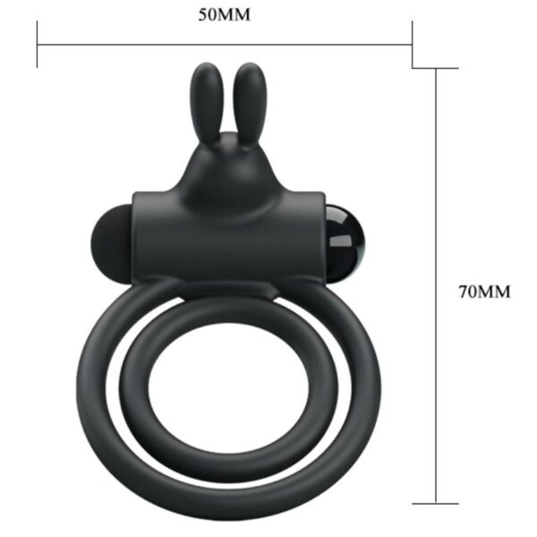 Pretty Love Osmond — Vibrating Cock Ring, Silicone — Cock Rings — view 5