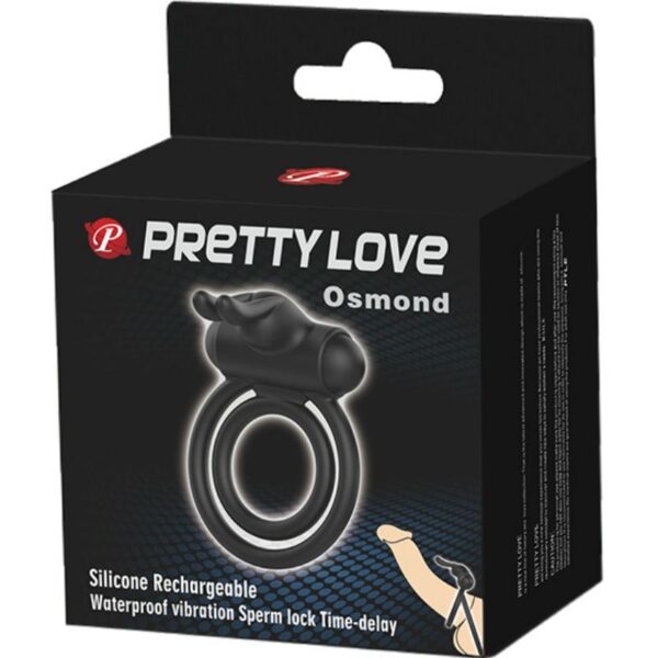 Pretty Love Osmond — Vibrating Cock Ring, Silicone — Cock Rings — view 7