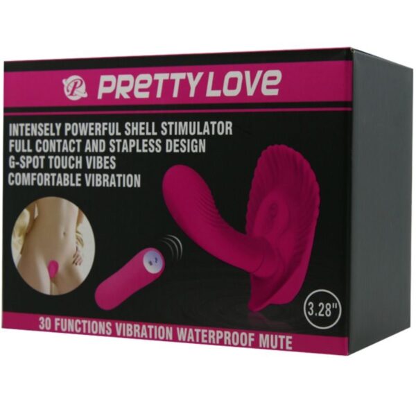Pretty Love Shell — G-Spot Vibrator, Remote Control, Pink — G-Spot Vibrators — view 8