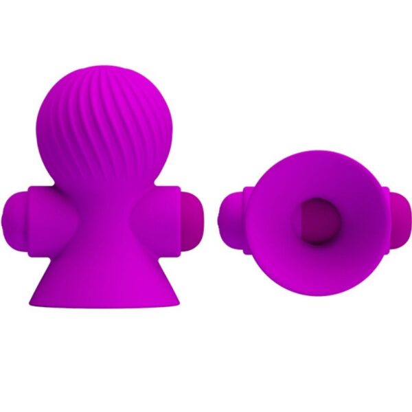 Pretty Love — Nipple Vibrator, Rechargeable, Lilac — Nipple Toys — view 6