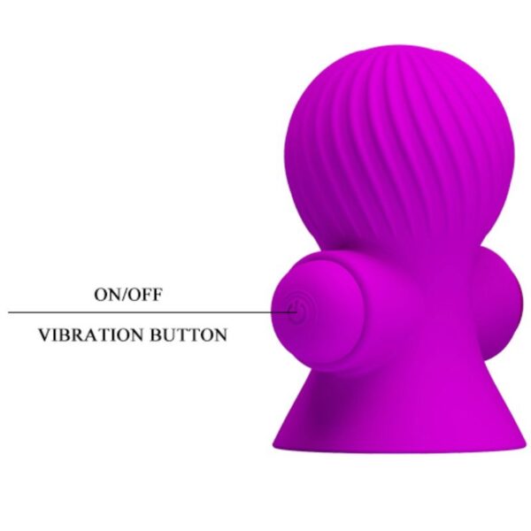 Pretty Love — Nipple Vibrator, Rechargeable, Lilac — Nipple Toys — view 8