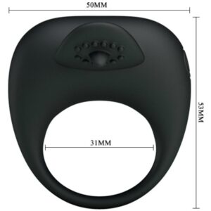 Pretty Love — Vibrating Cock Ring, Tongue — Cock Rings — view 2