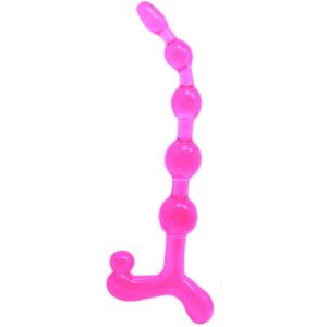 Baile Bendy Twist — Anal Beads, Pink