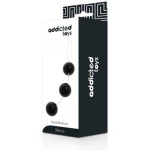Addicted Toys Pleasure Balls — Anal Beads, Black — view 2