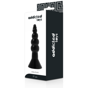 Addicted Toys — Butt Plug, 17 cm, Black — Anal — view 3