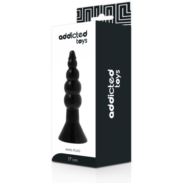 Addicted Toys — Butt Plug, 17 cm, Black — Anal — view 3